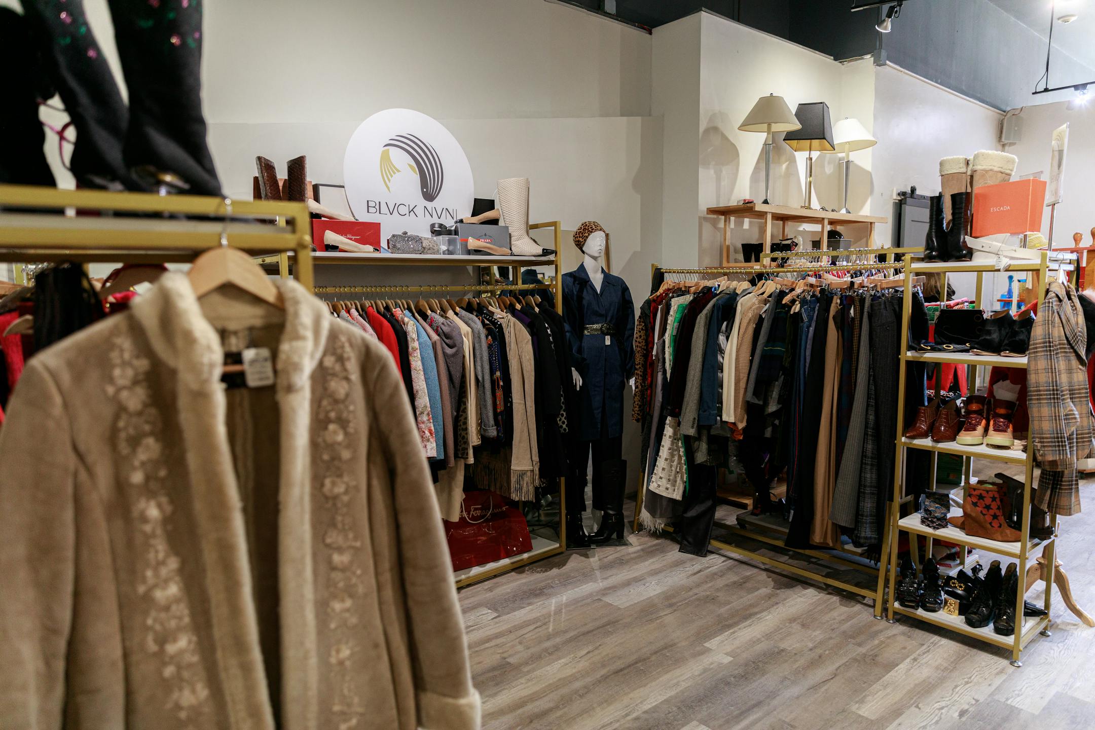 Credit: VZNCY Olio Vintage in northeast Minneapolis houses four local vintage retailers under one roof.