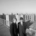 FILE � Donald Trump, left, with his father, Fred in Brooklyn, atop one of his Beach Haven apartment buildings, in New York, Jan. 11, 1973. In the ba