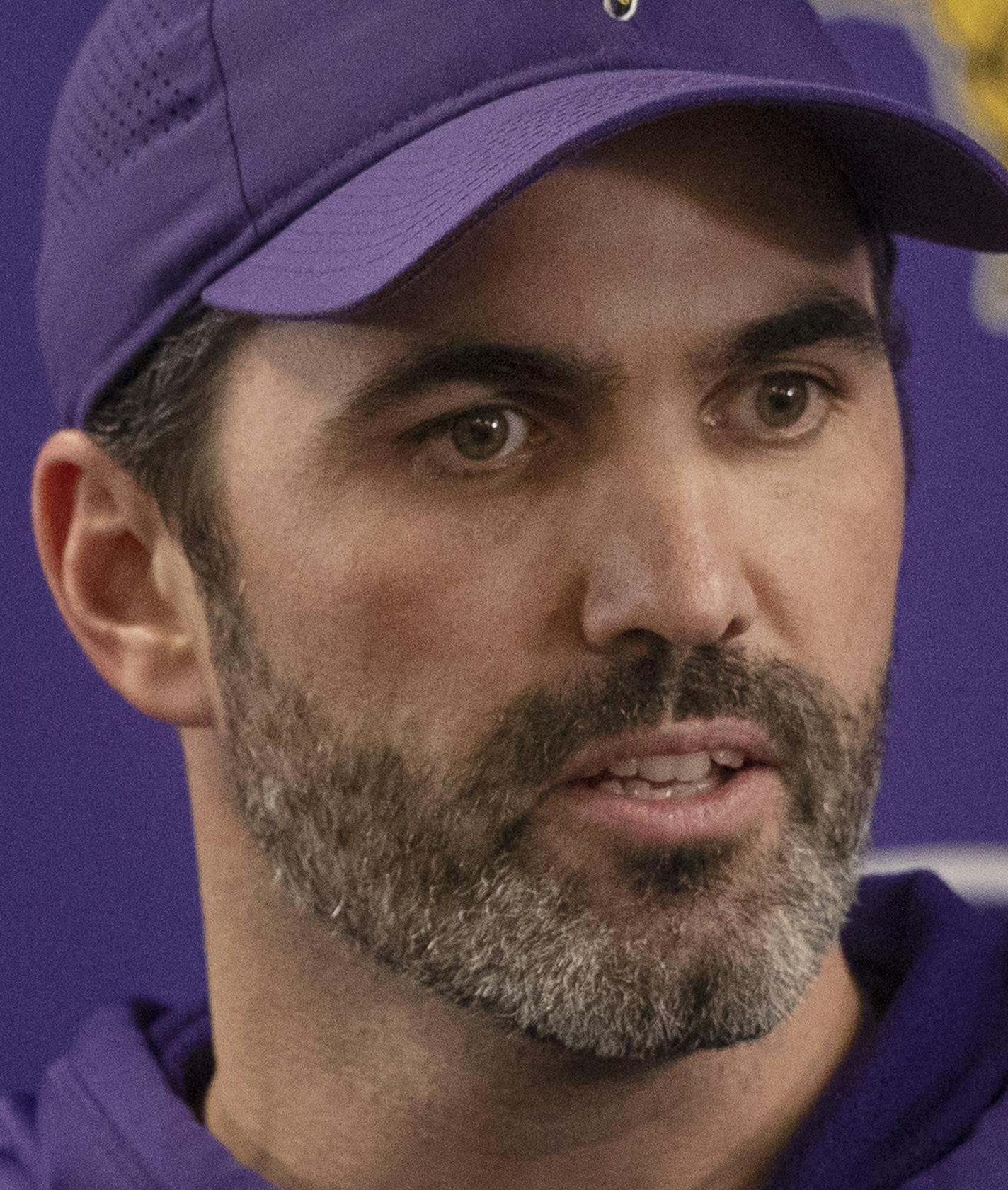 Vikings interim offensive coordinator Kevin Stefanski spoke to media during practice at Twin Cities Orthopedics Center Thursday December 13, 2018 in Eagan, MN.] Jerry Holt &#xef; Jerry.holt@startribune.com