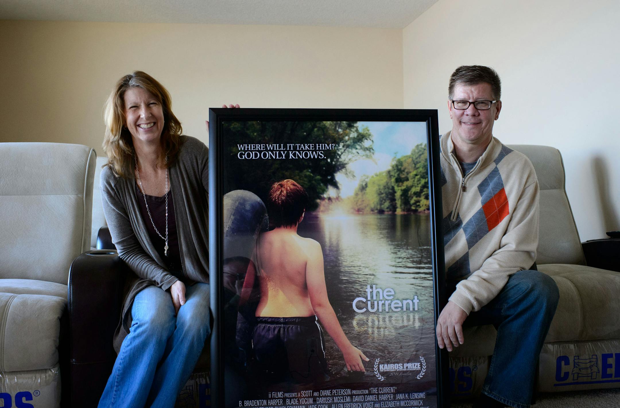 Scott and Diane Peterson - he a real estate agent and she an attorney -- spent their own cash to make a movie.They surprised family and friends when it wasn't some amateur-hour production but rather a full-length feature film professionally edited. They will premiere their film The Current this weekend about a family that relocates from Chicago to Minnesota to run a summer camp. Its the latest film to come out of the Twin Cities suburbs. We look at the growing phenomenon of films coming out of t