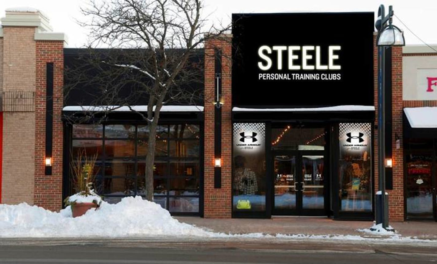 Steele Fitness, based in Golden Valley, will open an Under Armor store within a store concept in May at its location in Edina. THIS IS A RENDERING AND NOT AN ACTUAL PHOTO. CREDIT: STEELE