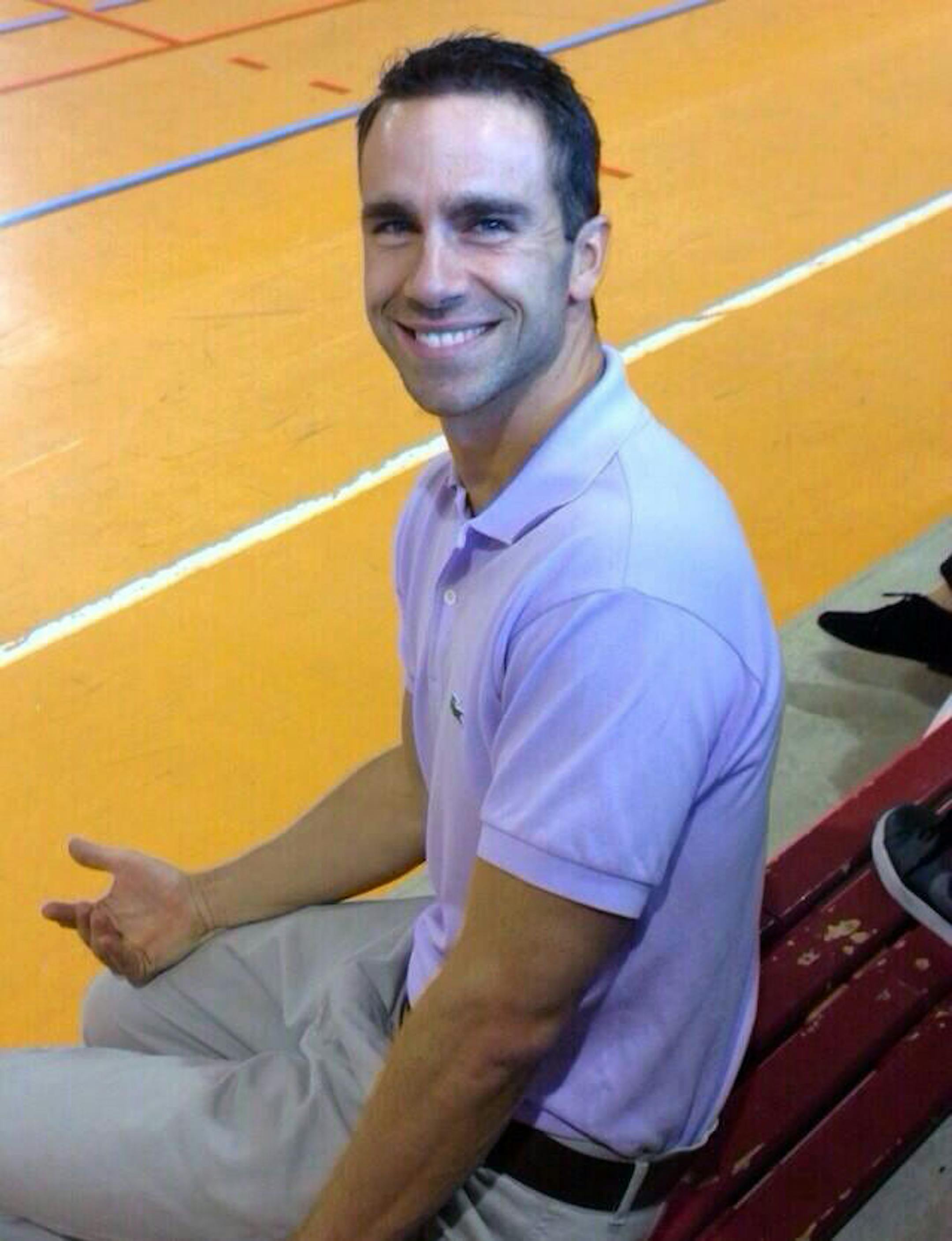 This undated photo provided by Omaima ElFaitori shows Ronald Thomas Smith II. Smith, an American chemistry teacher, was shot to death as he was jogging in Benghazi on Thursday, Dec. 5, 2013. (AP Photo/Omaima ElFaitori)