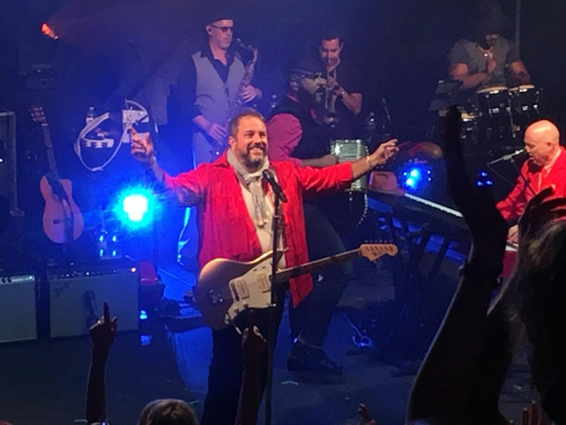 Raul Malo and the Mavericks celebrate at the Minnesota Zoo
