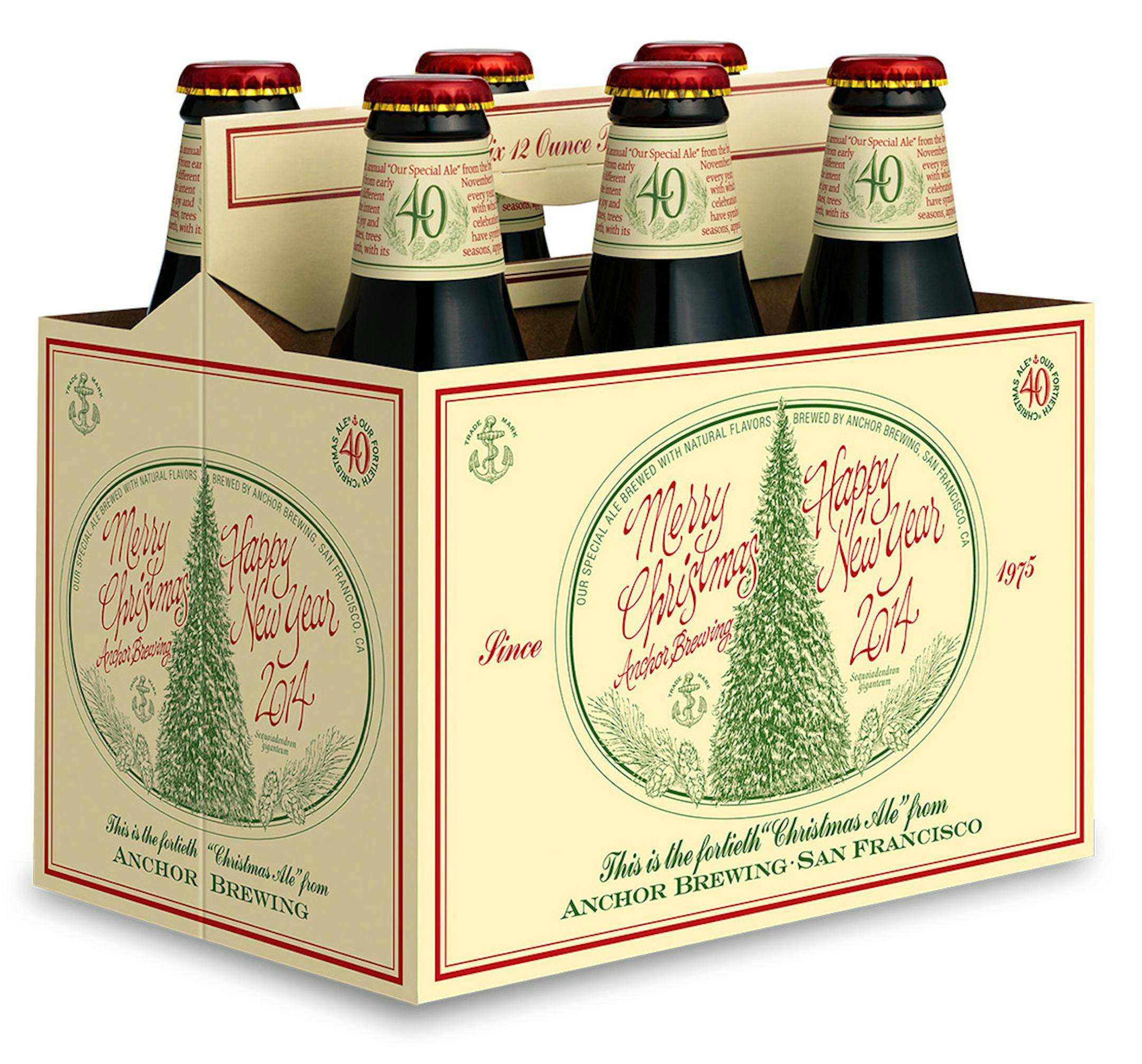 "Christmas Ale" from Anchor Brewing is now in its 40th year. Provided photo.