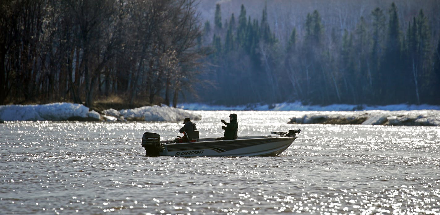 As the ice melts off the northern edge of Minnesota and the walleye begin their run to bite everything they can to fatten up before spawning season, dozens of boats line up to get on the Rainy River, to be back on the open water again after finally waiting out the winter. But this year, for the first time, the DNR has made the river catch and release -- nobody is allowed to keep a walleye during the absolute best time of year to catch them.
That's because ice cover doesn't tend to last as long o