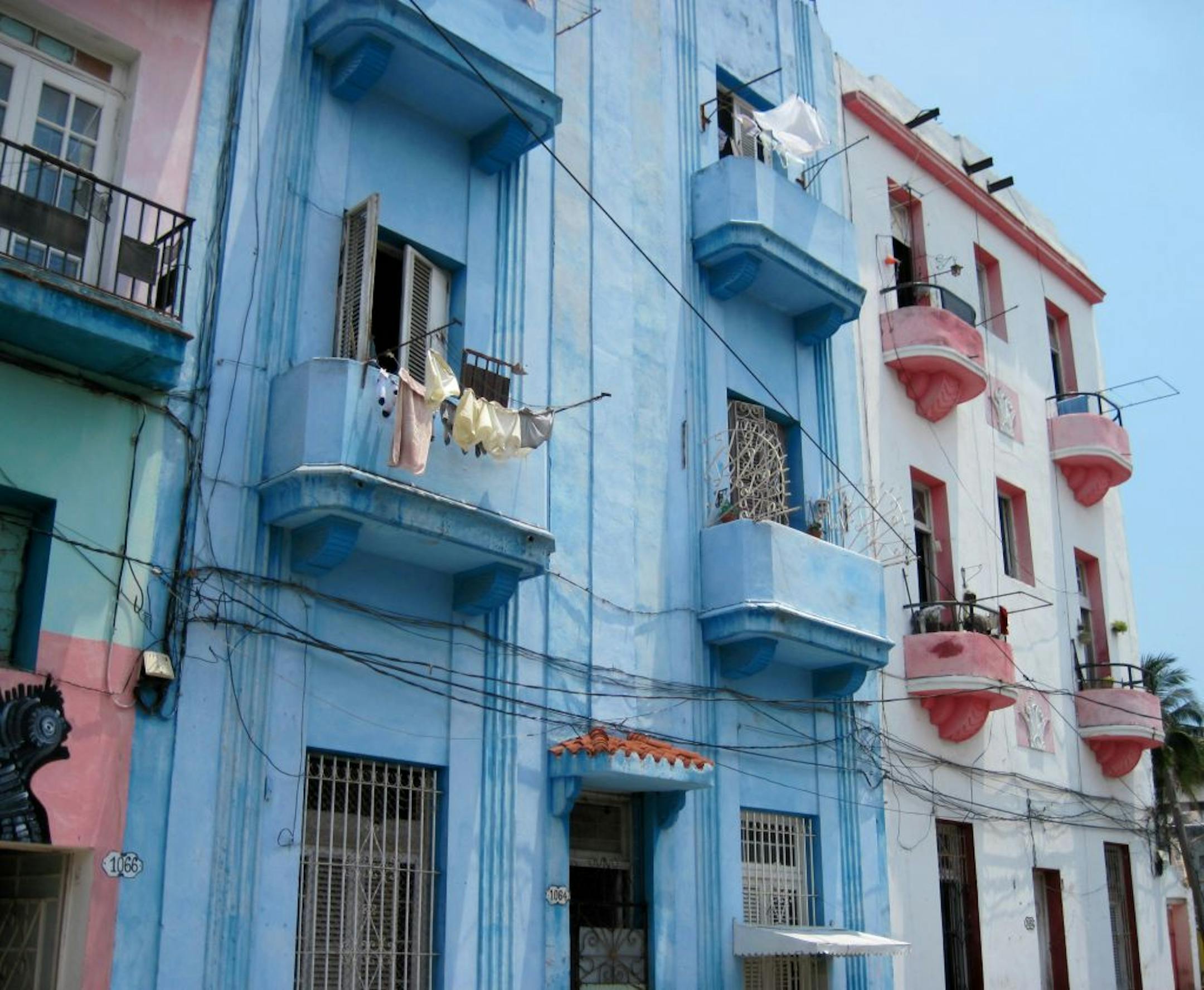 Havana's spectrum of downtown buildings gets even more colorful near the city's Callejon de Hamel, an alley that is a focus point for art and dance.
