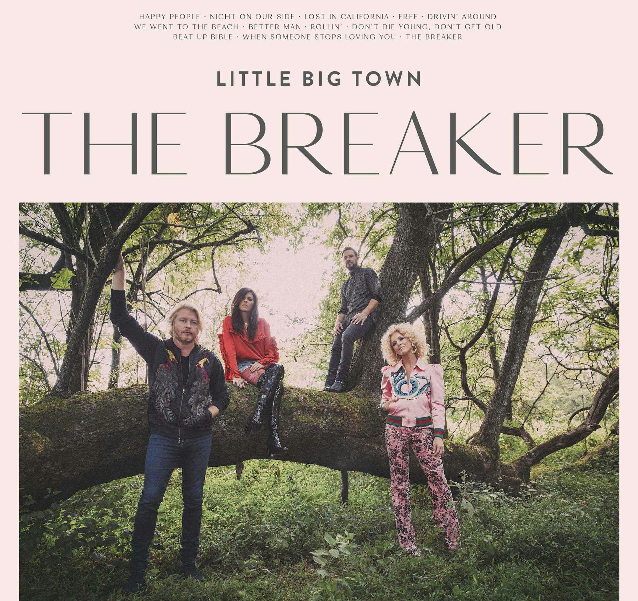 This image released by Capitol Nashville shows "The Breaker," by Little Big Town. (Capitol Nashville via AP)