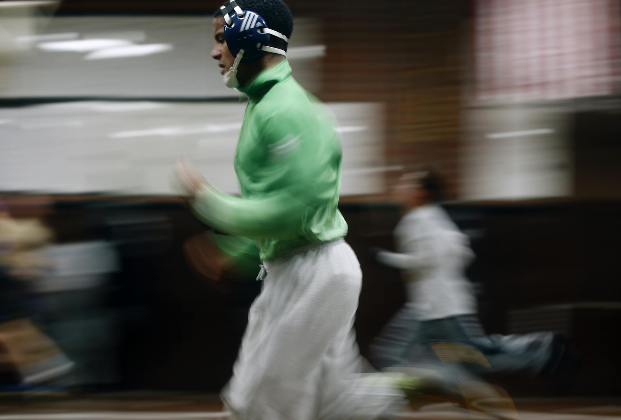 Apple Valley's Mark Hall is considered, pound-for-pound, the best high school wrestler in the nation. The junior wrestles at the 170 lbs. weight class. He is wrestling assistant coach Jake Avre.] Richard Tsong-Taatarii/rtsong-taatarii@startribune.com