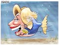 Sack cartoon: Hillary Clinton and Benghazi