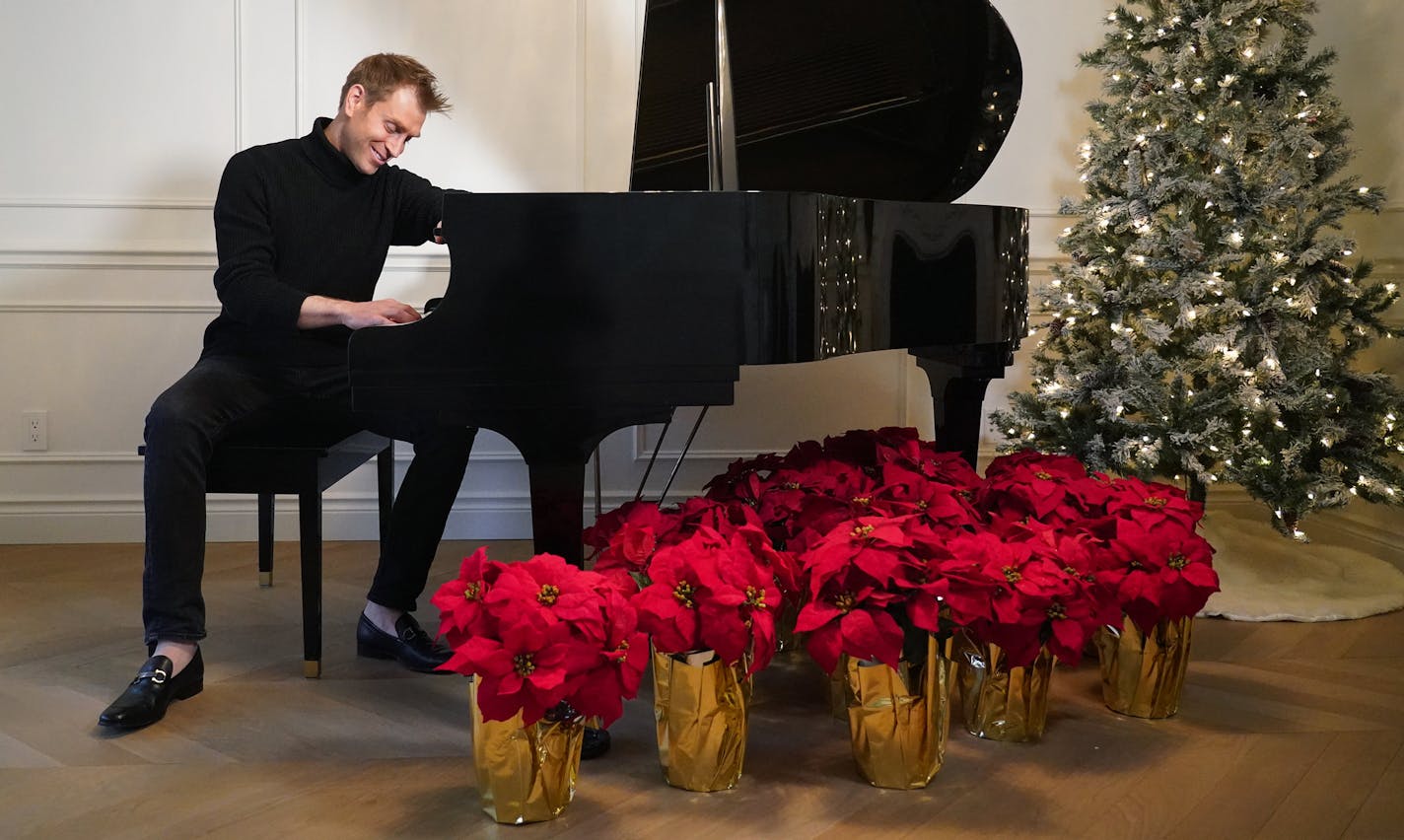 Pianist Phil Thompson organizes "A Minnesota Holiday," a compilation of musicians playing seasonal songs, which raises money for charity. This year's album is Volume 12.