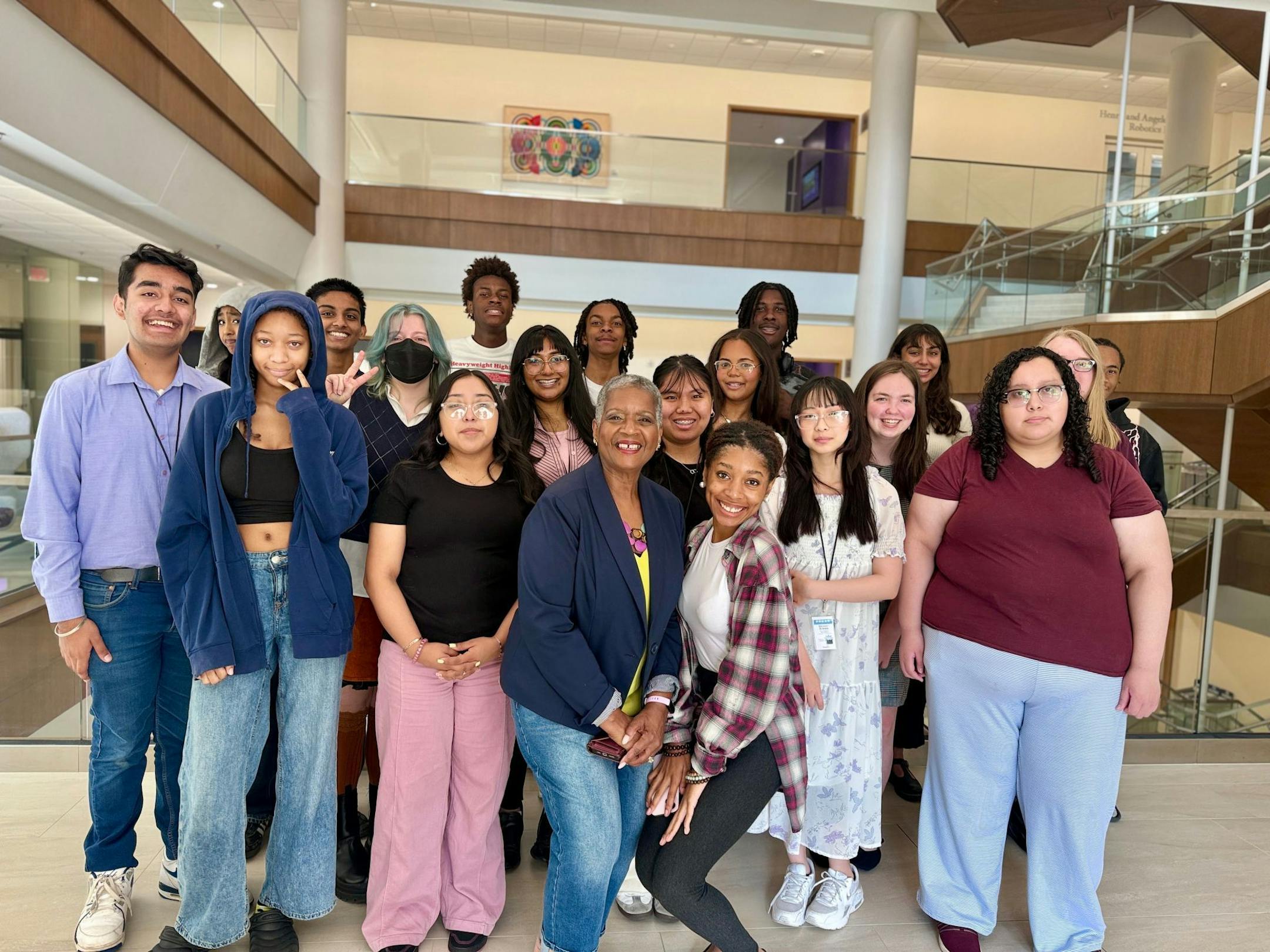 Students participating in ThreeSixty Journalism’s Multimedia Storytelling Institute