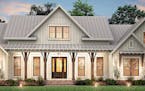 Home plan: Upscale country living
