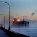 Steam rises from Lake Superior at the ship St. Clair comes to harbor during some of the coldest temps of the year Sunday, Dec. 31, 2017, at Canal Park