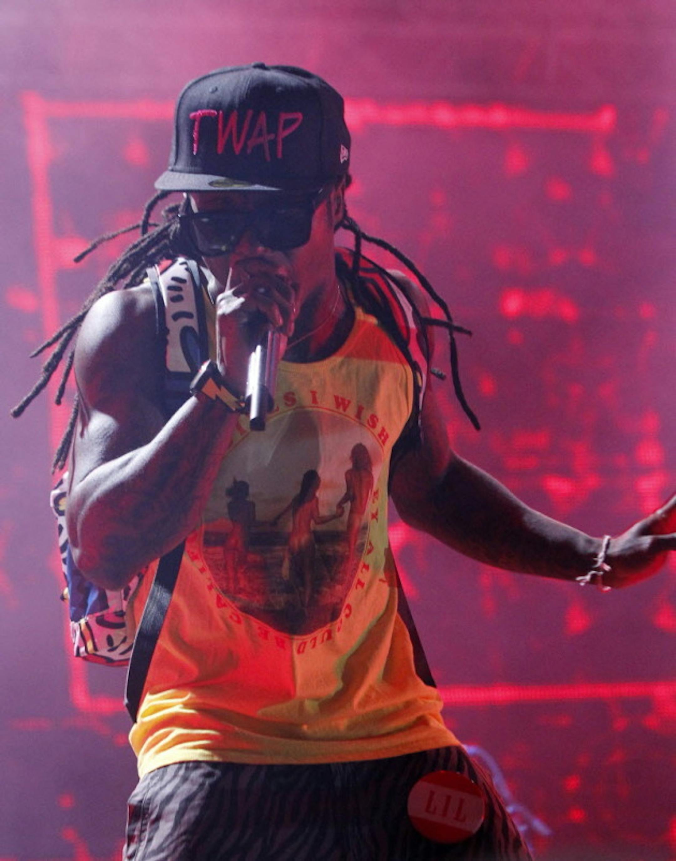 Lil' Wayne at Bonnaroo / Dave Martin, Associated Press