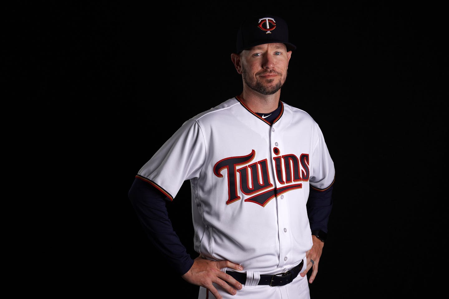 Minnesota Twins assistant pitching coach Jeremy Hefner. ] ANTHONY SOUFFLE &#x2022; anthony.souffle@startribune.com Minnesota Twins players and coaches posed for portraits during photo day at Spring Training Friday, Feb. 22, 2019 at Hammond Stadium on the grounds of the Twins' CenturyLink Sports Complex in Fort Myers, Fla.