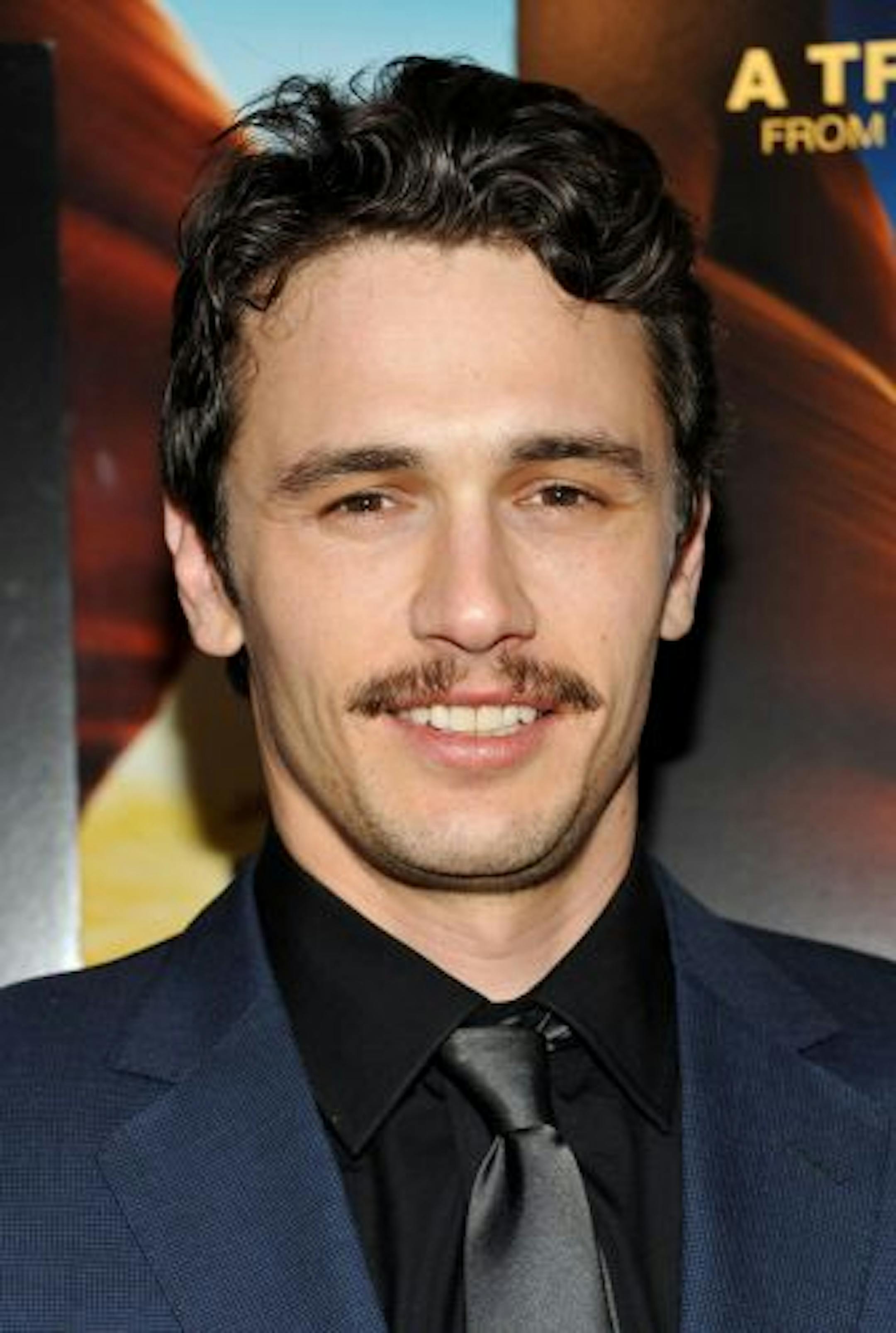 FILE - In this Nov. 2, 2010 file photo, actor James Franco attends the "127 Hours" film premiere at Chelsea Clearview Cinema in New York.