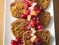 Double Ginger Mini-Loaves, and Very Fresh Cranberry Relish, and Cranberry Ginger Sauce
