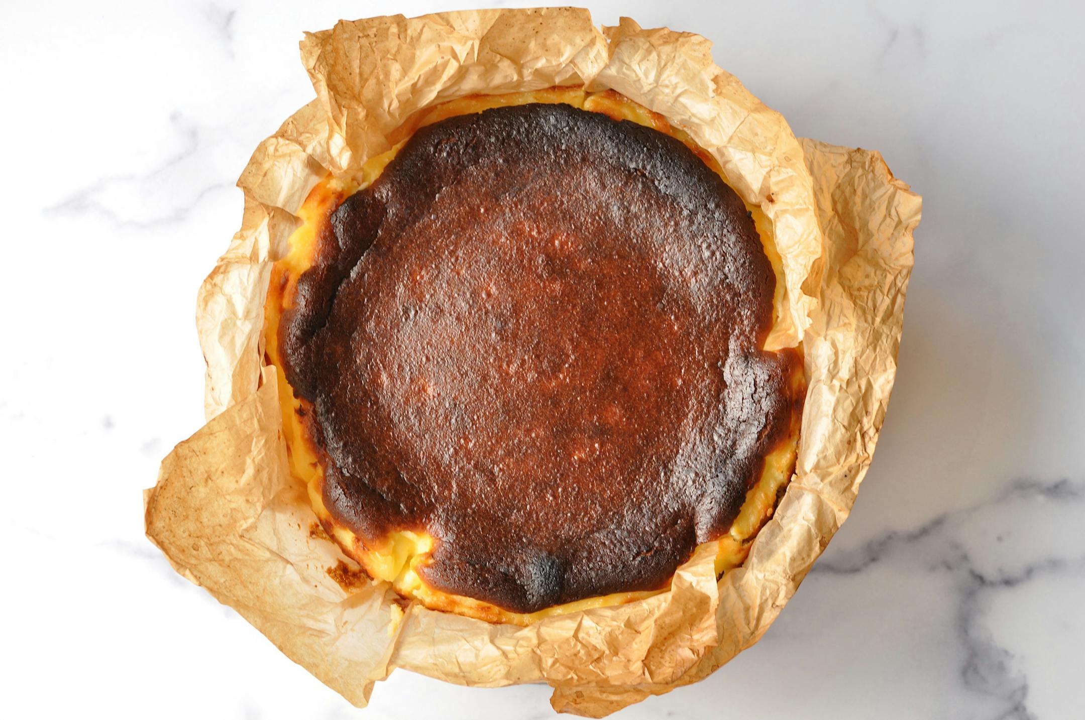 Serve Basque cheesecake at room temperature. The Spanish dessert is much simpler that the standard recipe. Photo and recipe from Meredith Deeds, Special to the Star Tribune