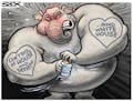 Sack cartoon: Republicans and health care