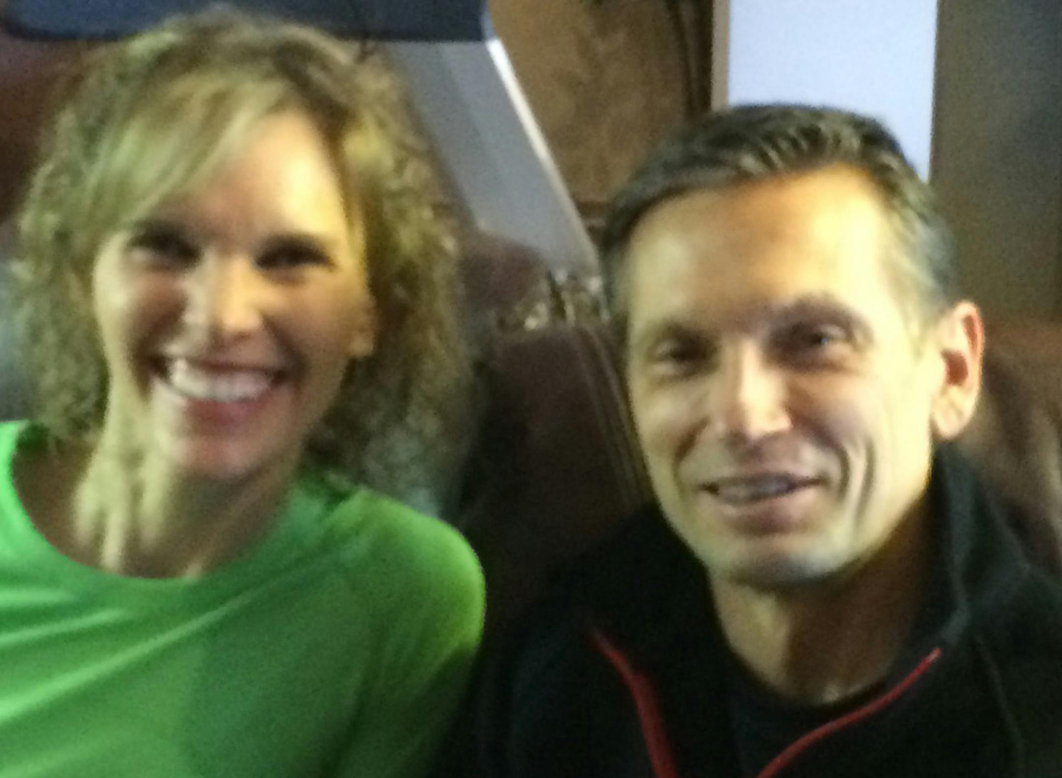 Leslie Branham and Jeff VanMaanen.