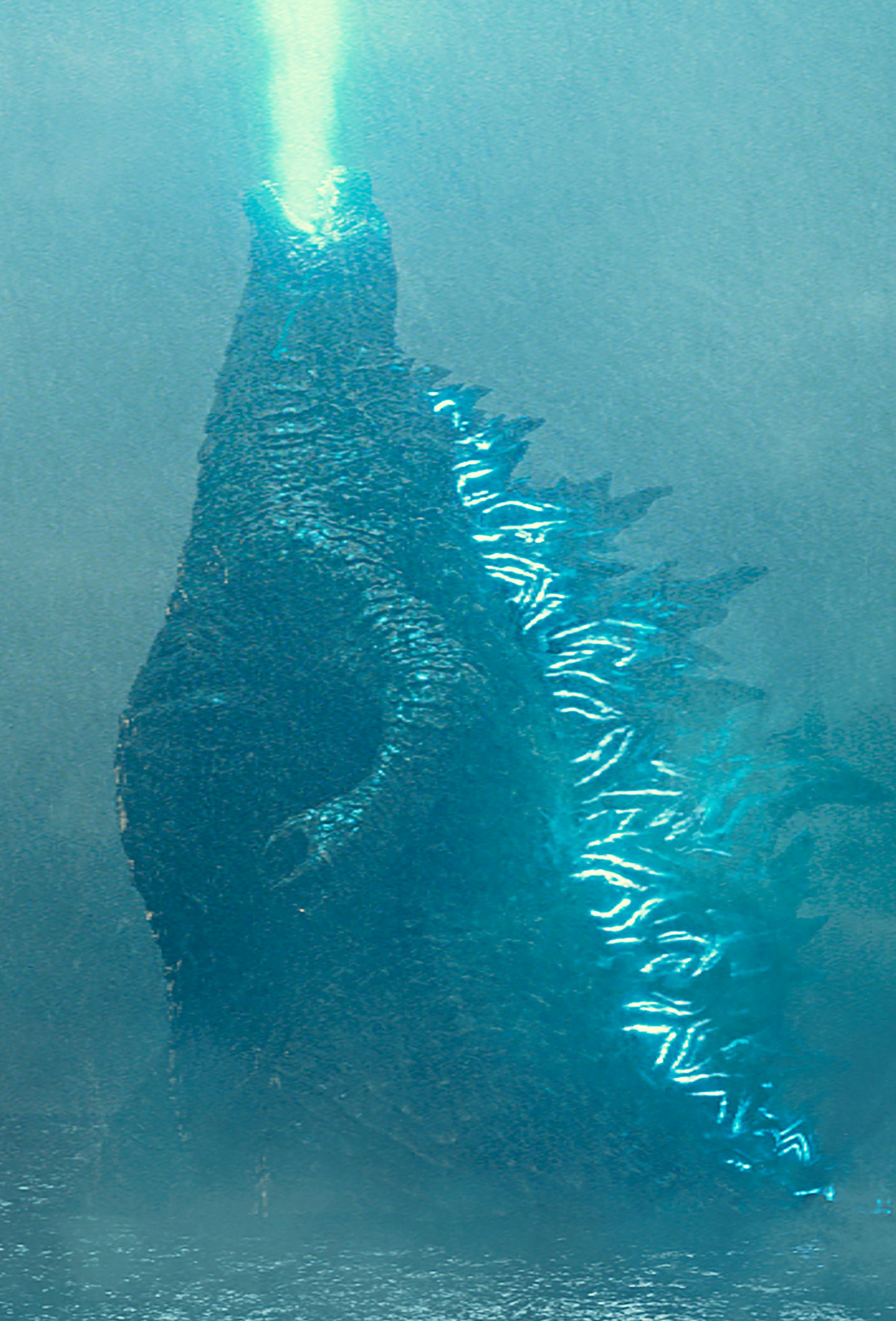 The monster in "Godzilla."