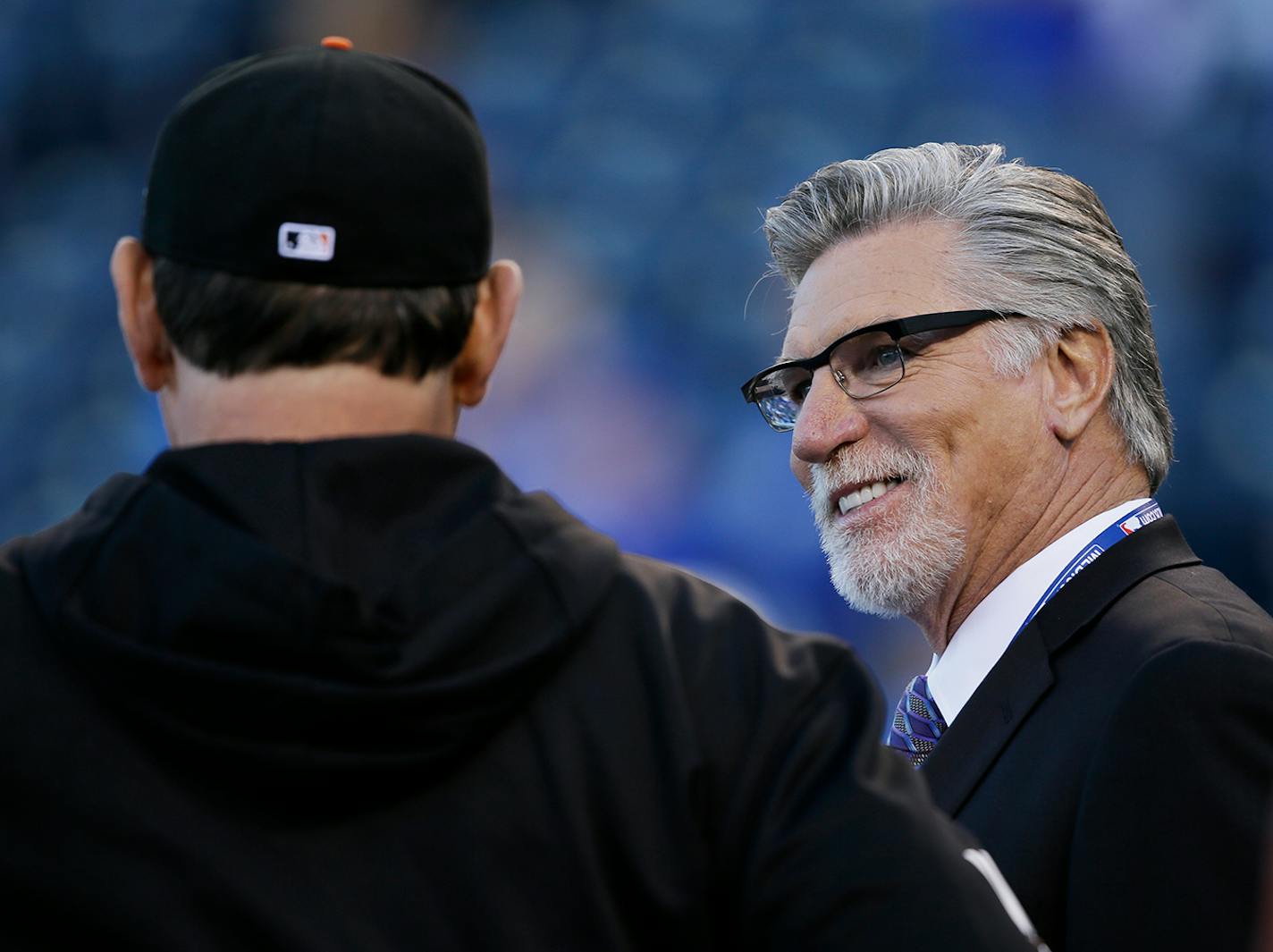 Former Minnesota Twins pitcher Jack Morris