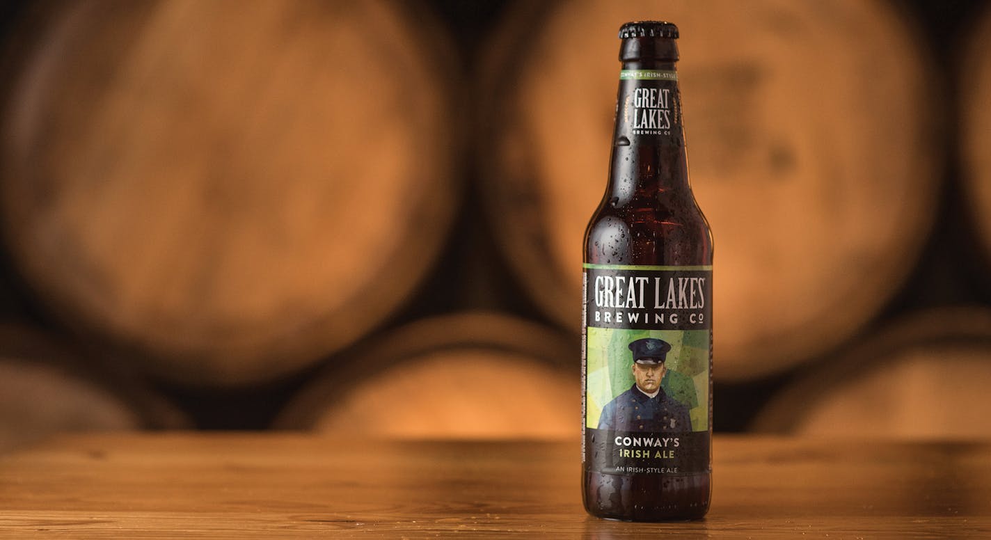 Provided
Great Lakes Brewing Co. Conway's Irish Ale.