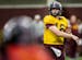 Gophers quarterback Max Brosmer, a transfer from New Hampshire, had time to acclimate during spring practice.