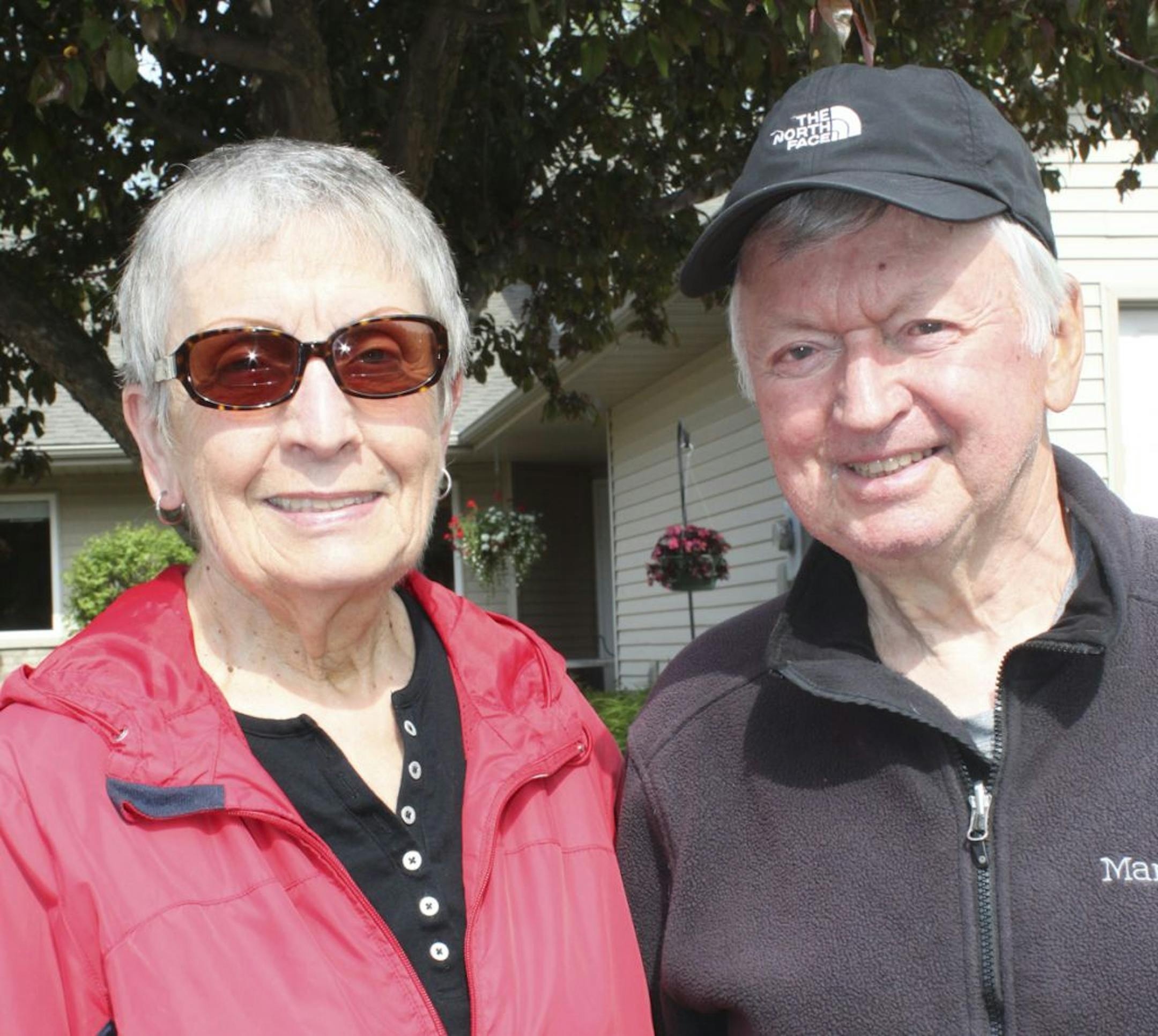 Mary and Ed Hemauer, Anoka County "Recycliing Champions."