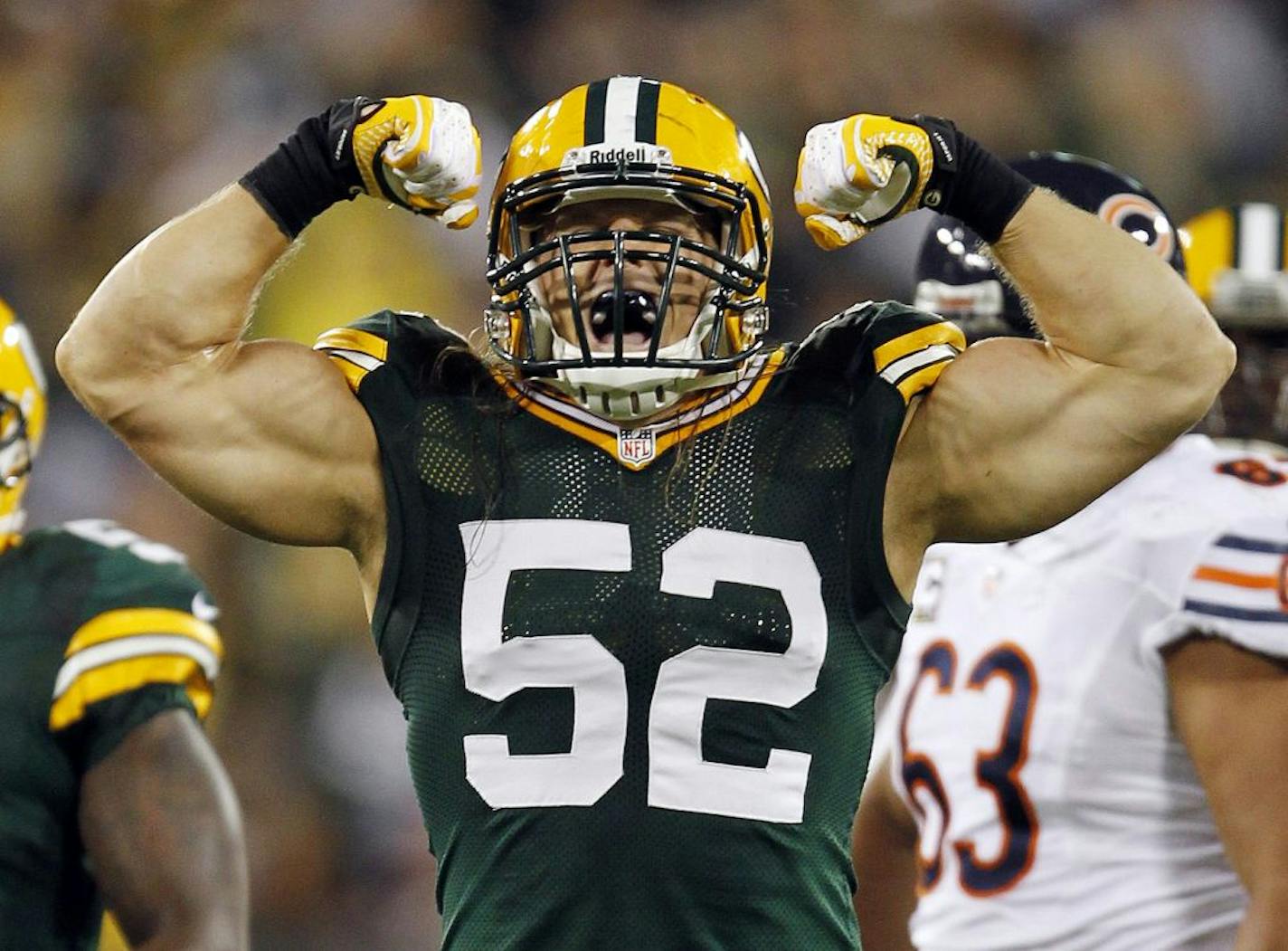 Green Bay Packers' Clay Matthews