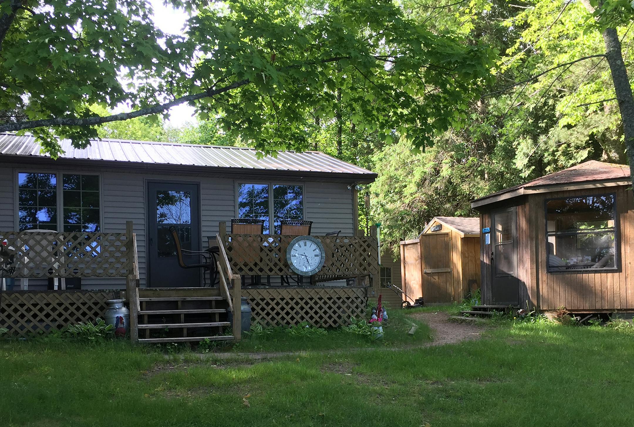 The cabin on Prairie Lake saw its story begin in 1958.