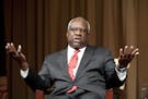 FILE -- Supreme Court Justice Clarence Thomas at the National Archives in Washington, Sept. 12, 2012. Justice Clarence Thomas might have more to say i