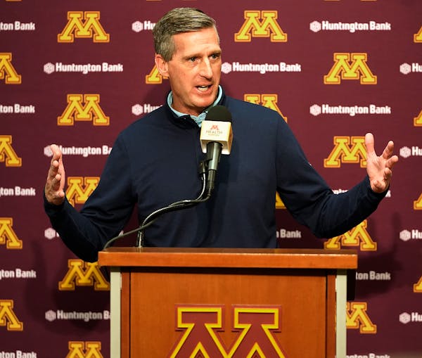 Gophers Athletic Director Mark Coyle