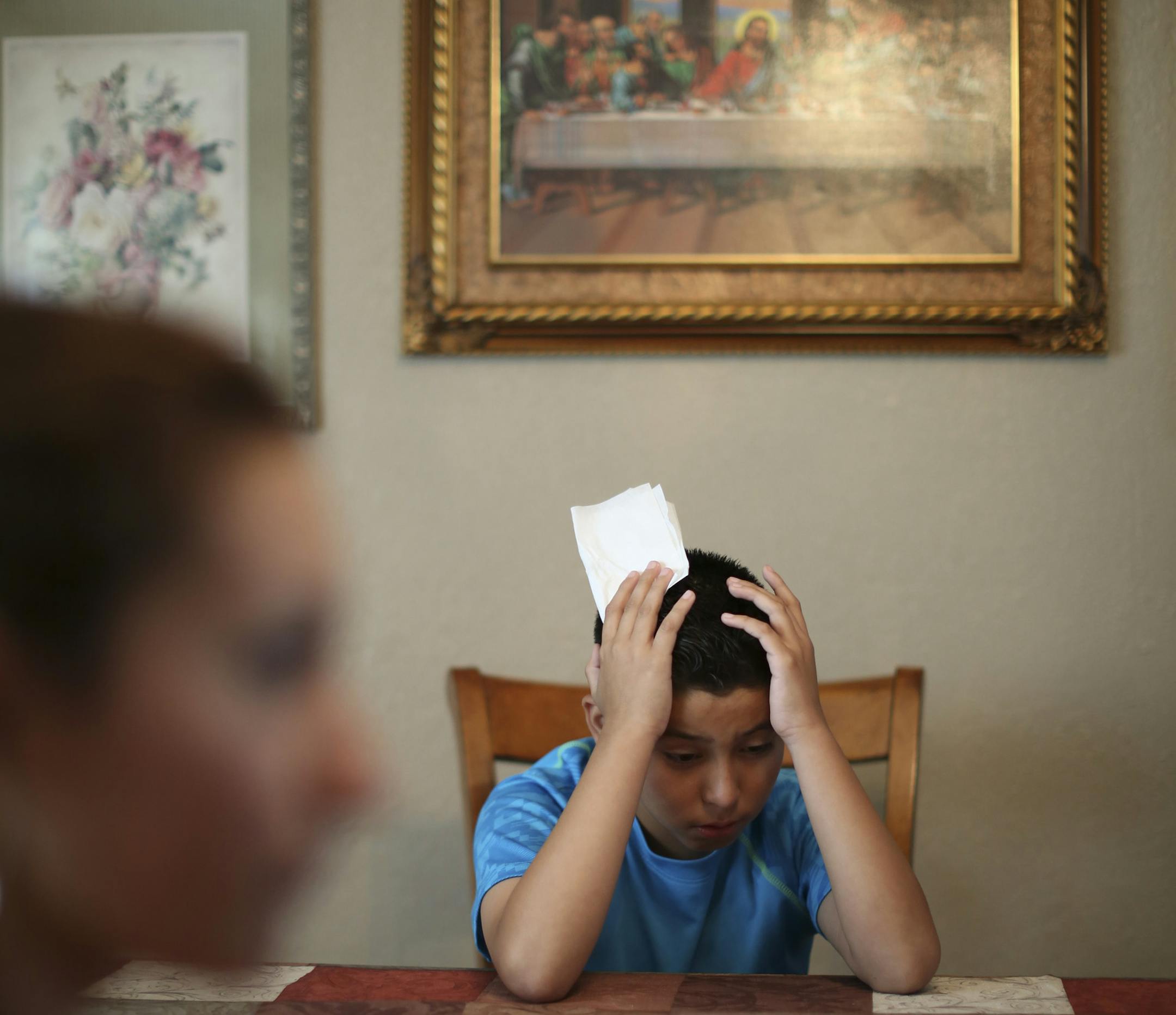 Karen Velez and her 11-year-old brother, Juan, were born in the U.S., but their parents are living in Minnesota illegally.