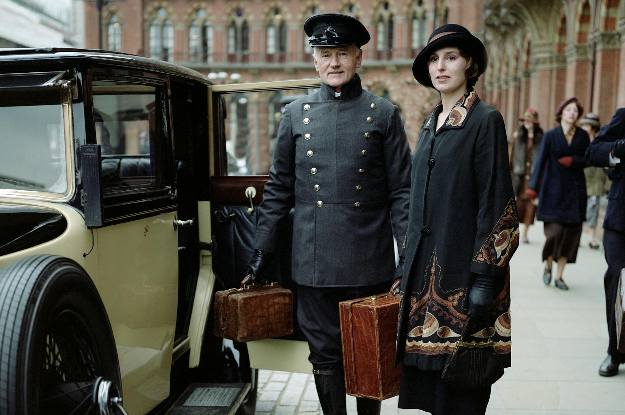 Downton Abbey, Season 4 Premieres Sunday, January 5, 2014 at 9pm ET on PBS Shown: Laura Carmichael as Lady Edith ¬© Nick Briggs/Carnival Film & Television Limited 2013 for MASTERPIECE This image may be used only in the direct promotion of MASTERPIECE CLASSIC. No other rights are granted. All rights are reserved. Editorial use only. USE ON THIRD PARTY SITES SUCH AS FACEBOOK AND TWITTER IS NOT ALLOWED.