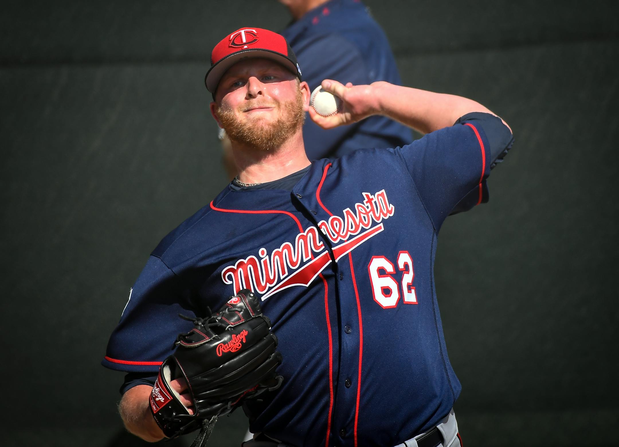 Twins reliever Buddy Boshers