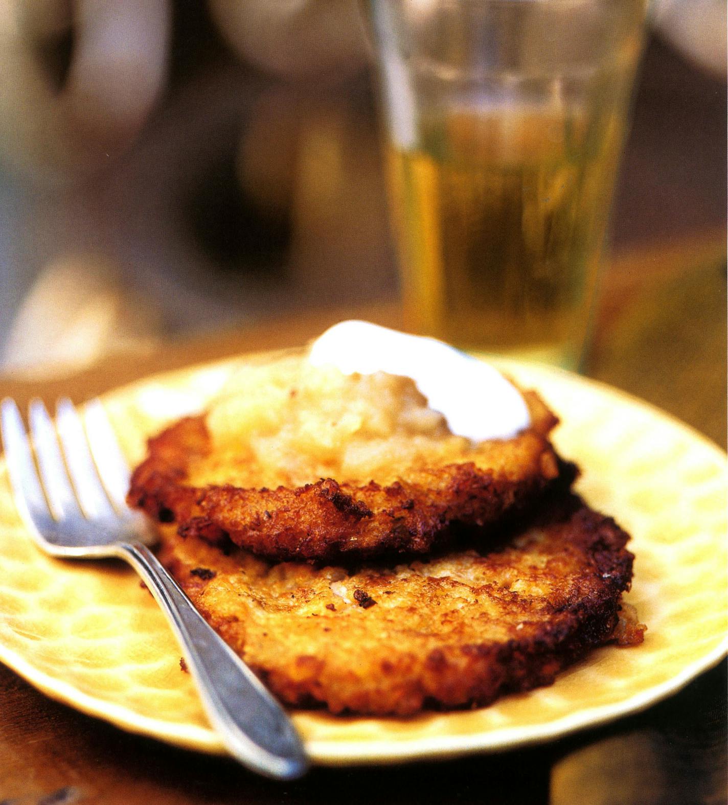 Idaho potatoes and diced apples form a delicious pairing. Photo by Noel Barnhurst