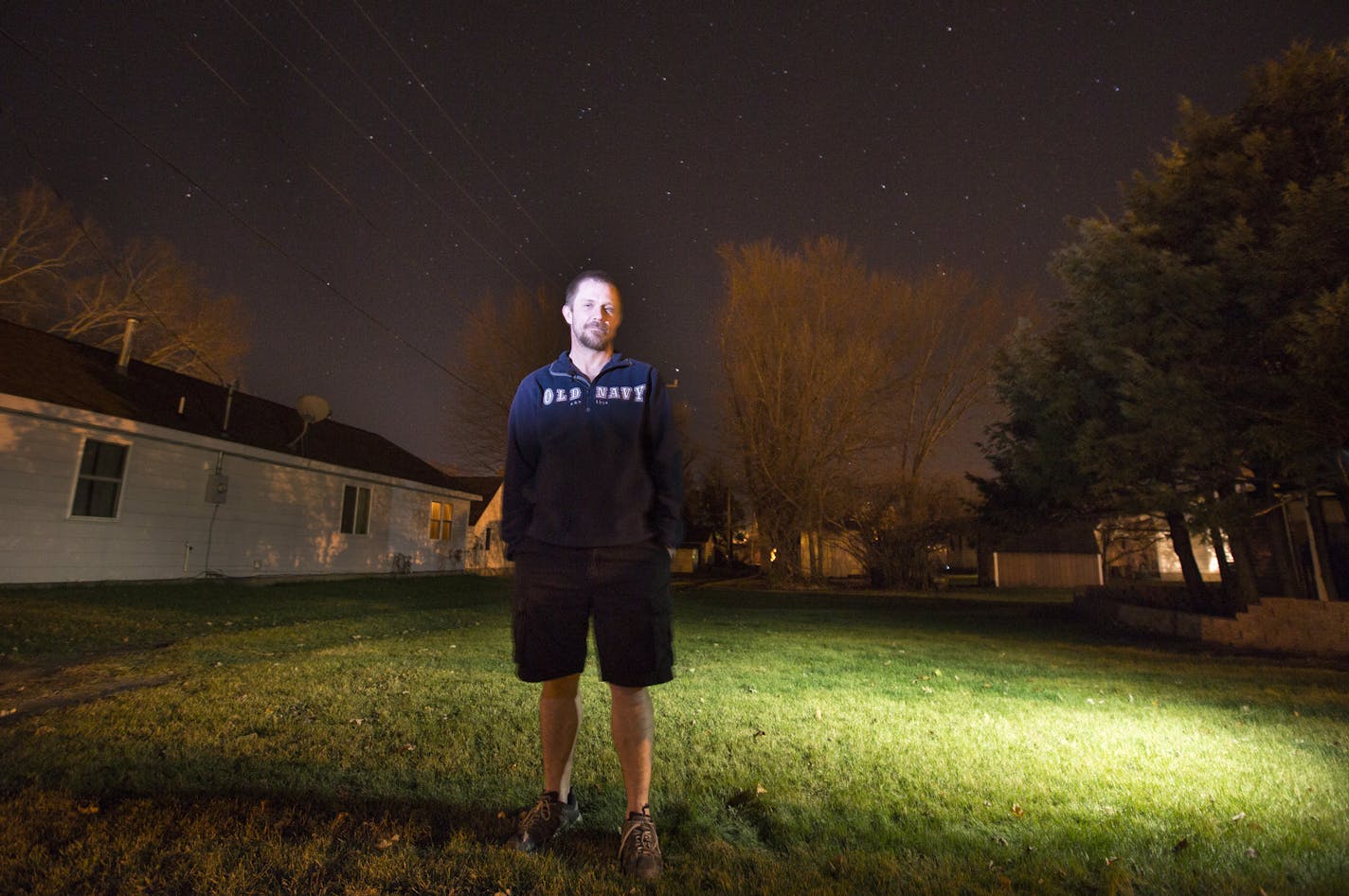 Troy Cole has no trouble locating the exact the spot where he was knocked from his bike and assaulted in Paynesville, Minn. He was 13, just a block from home.