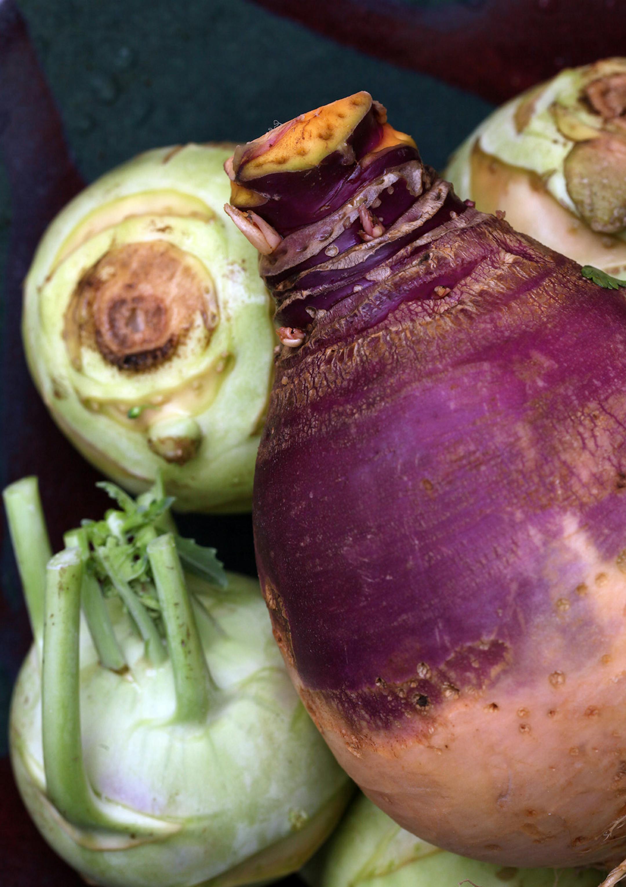 Kohlrabi and rutabagas are among the outcast vegetables.