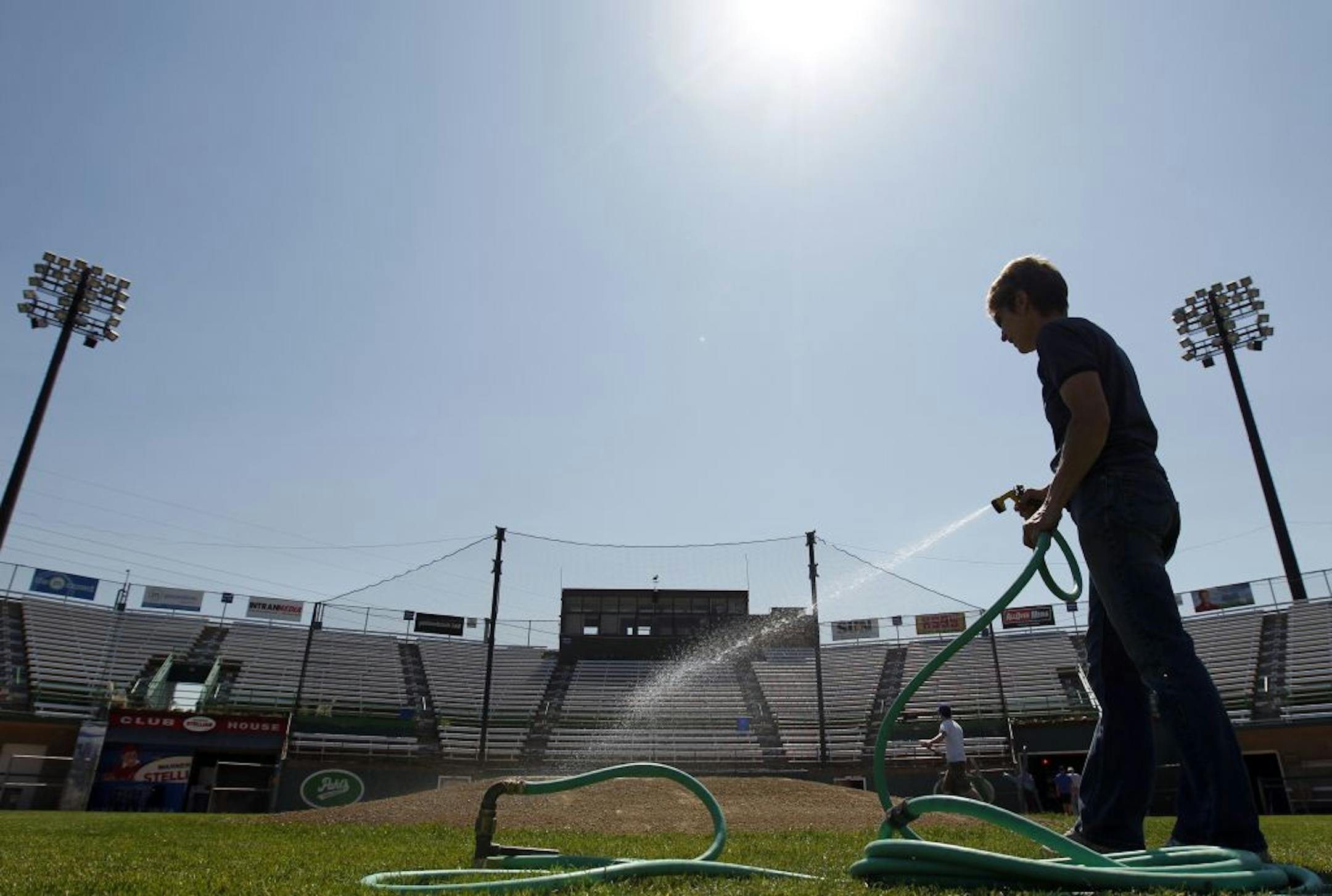 Midway Stadium, home of the St. Paul Saints.