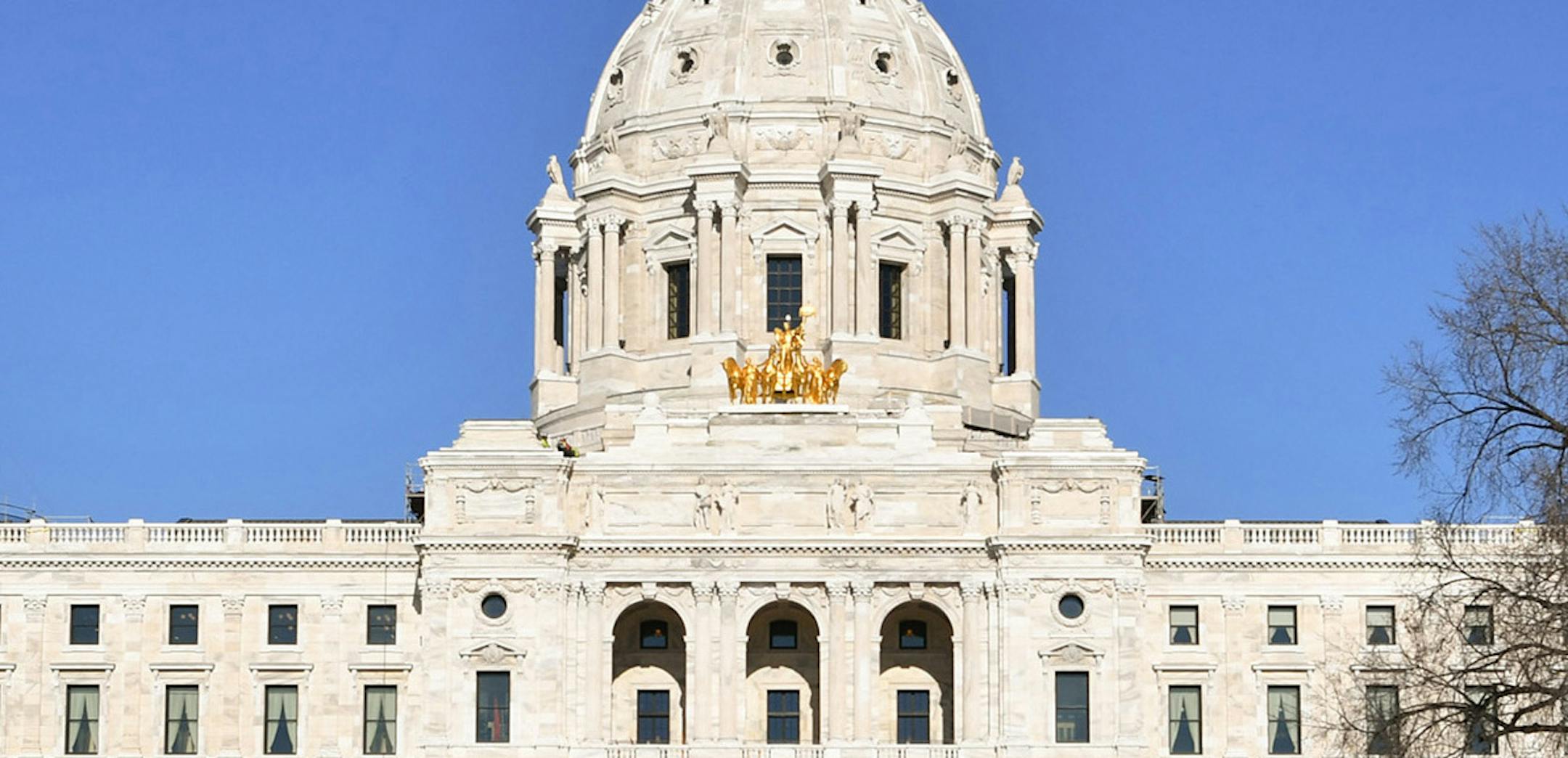 The Minnesota State Capitol is in its final phases of renovation and will be ready for the start of the Legislative session January 3, 2017 ] GLEN STUBBE * gstubbe@startribune.com Monday, November 21, 2016 ORG XMIT: MIN1611211546390177
