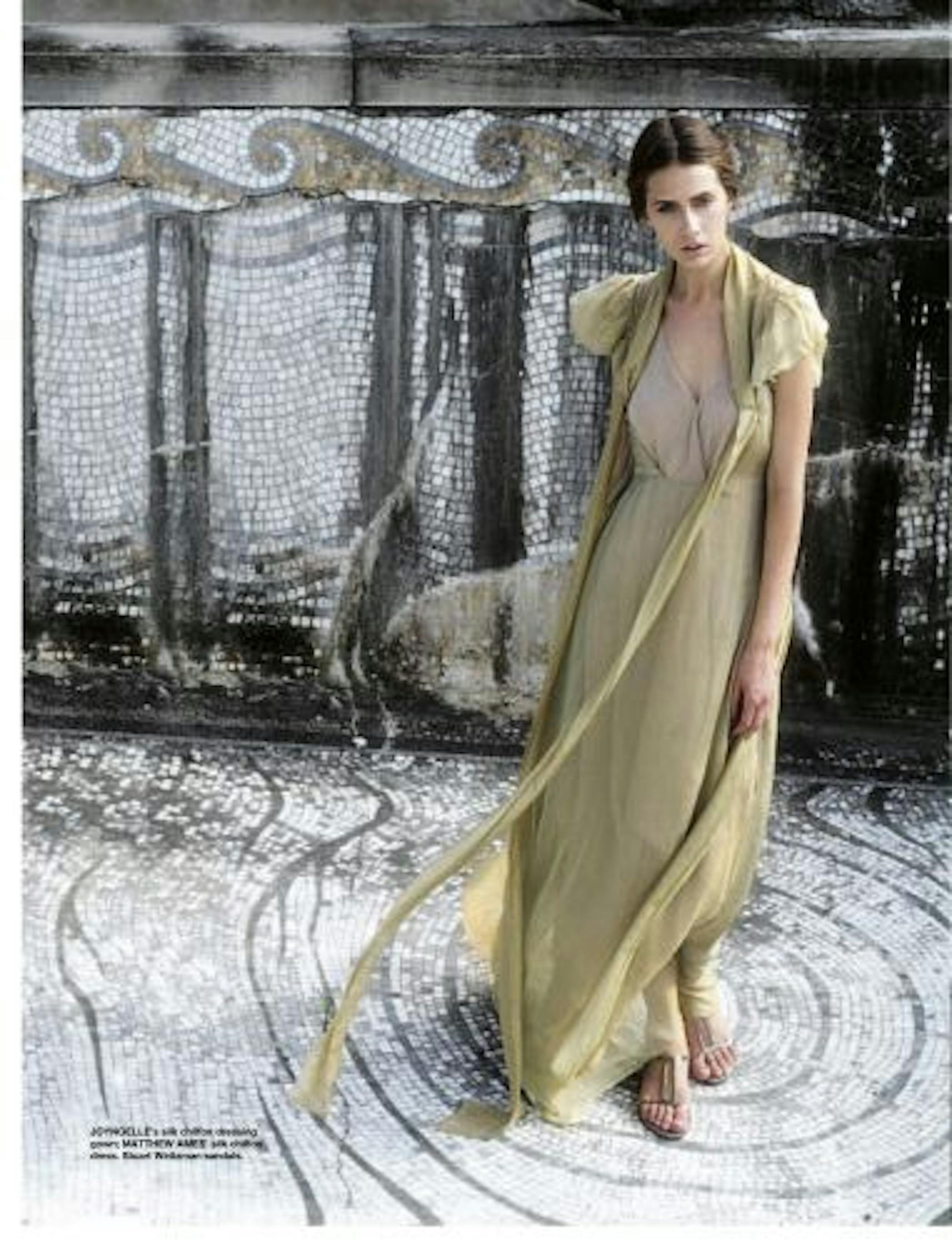 Joynoelle was featured in WWD