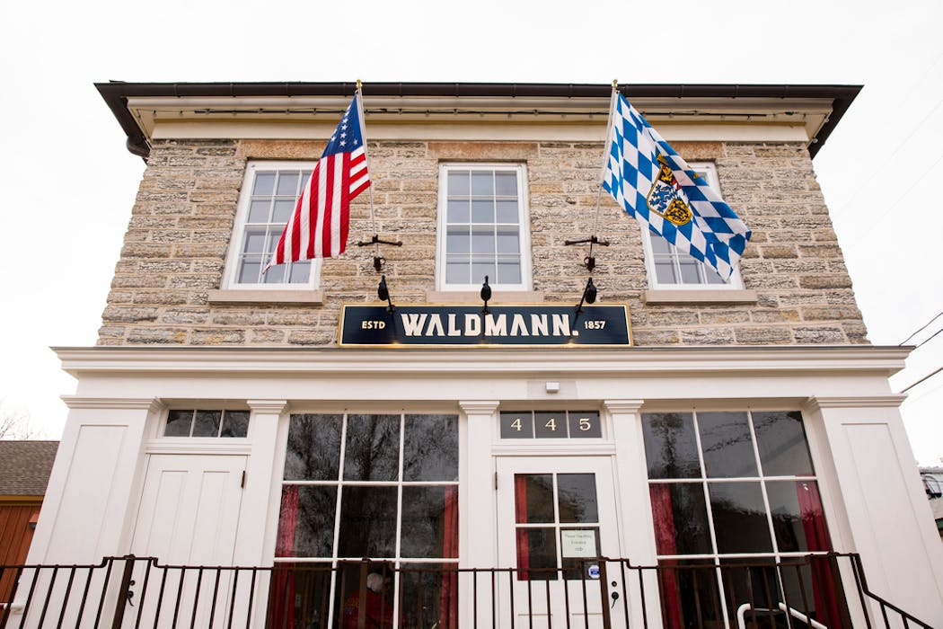 Waldmann Brewery and Wurstery in St. Paul.