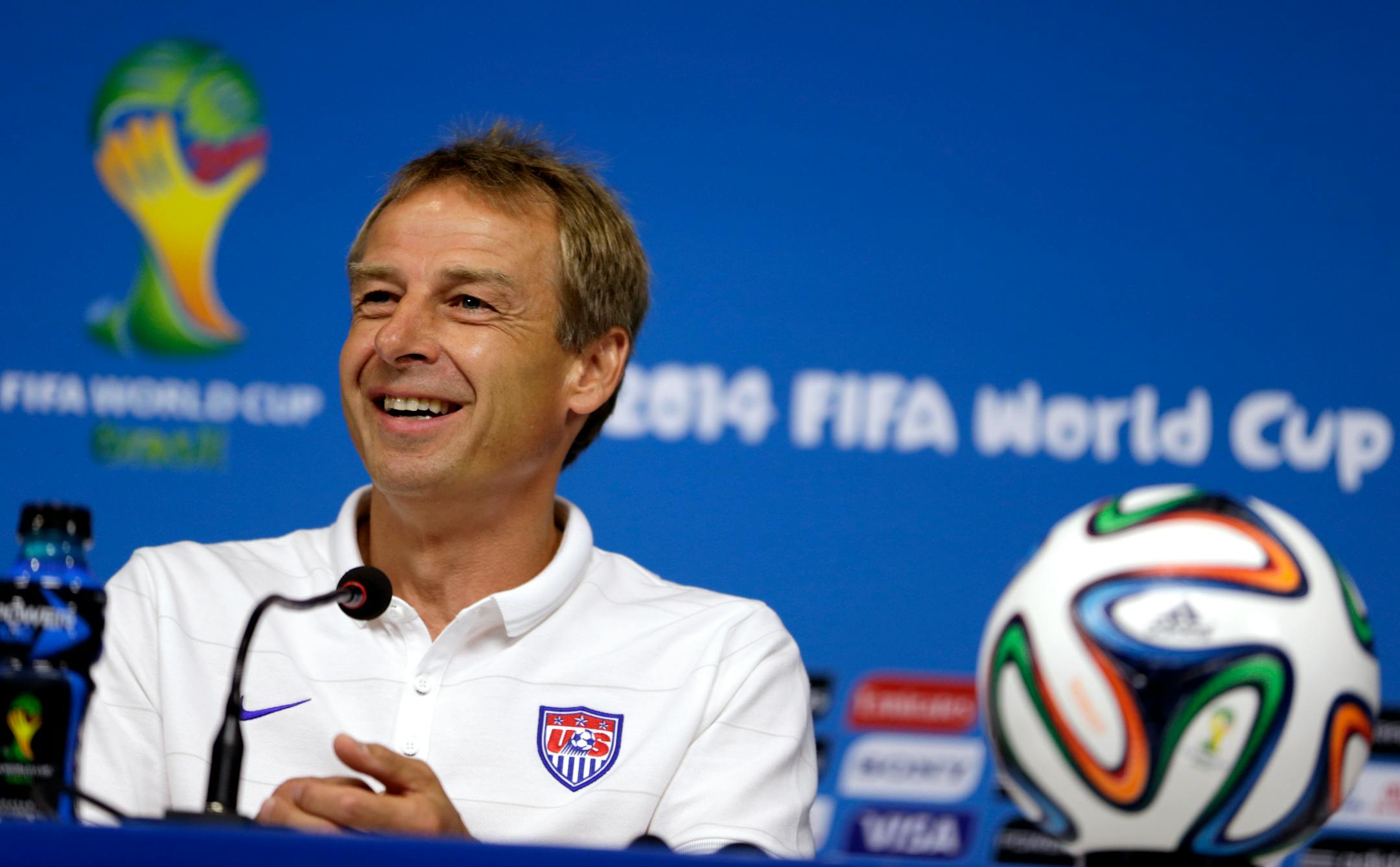 U.S. soccer coach Jurgen Klinsmann