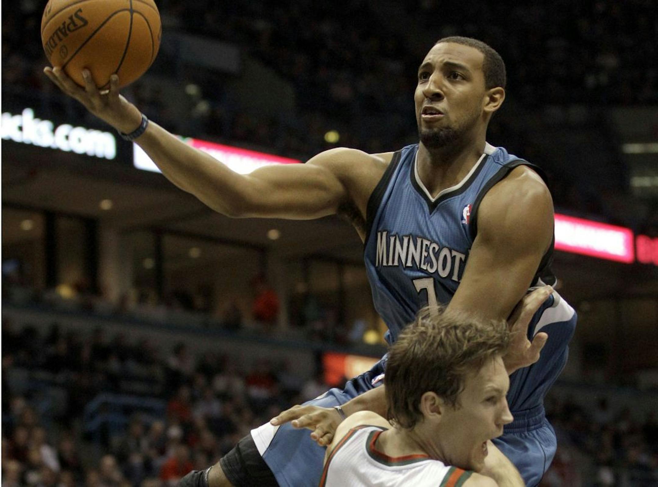 Wolves forward Derrick Williams