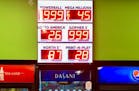 The size of the Powerball jackpot has grown to a figure that promotional signs such as this one in downtown Minneapolis couldn't accurately reflect Tu