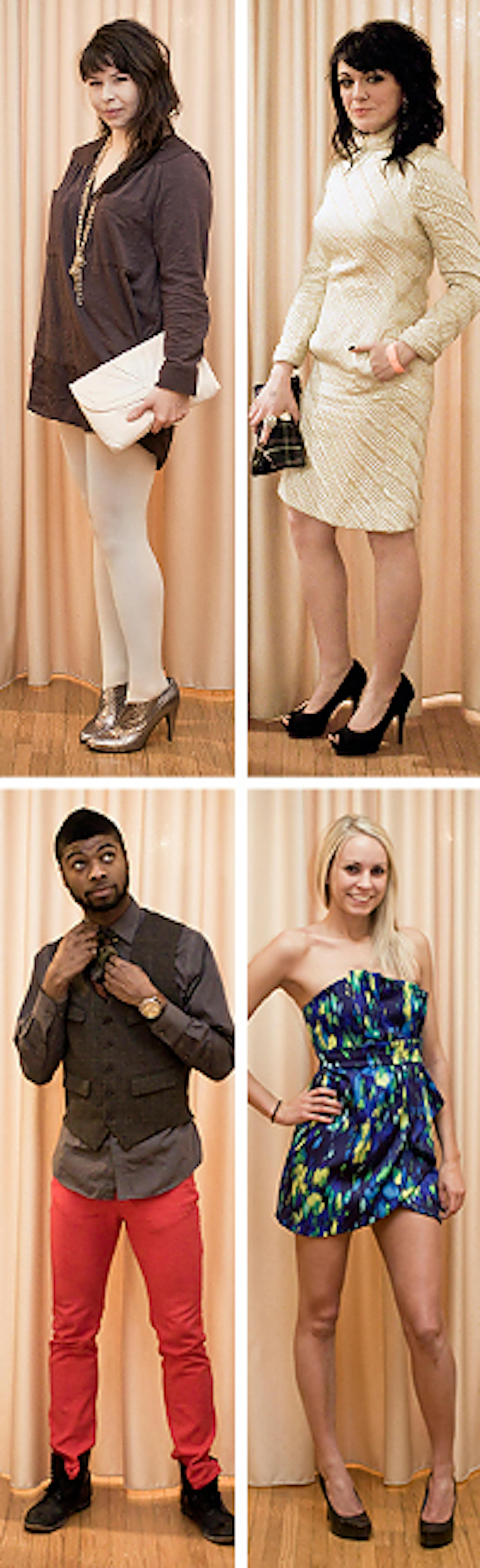 Clockwise from top - Amanda Chaffin Reddy, Savanna D'Amico, Katie Lowe, Cardele Cediti Catchings