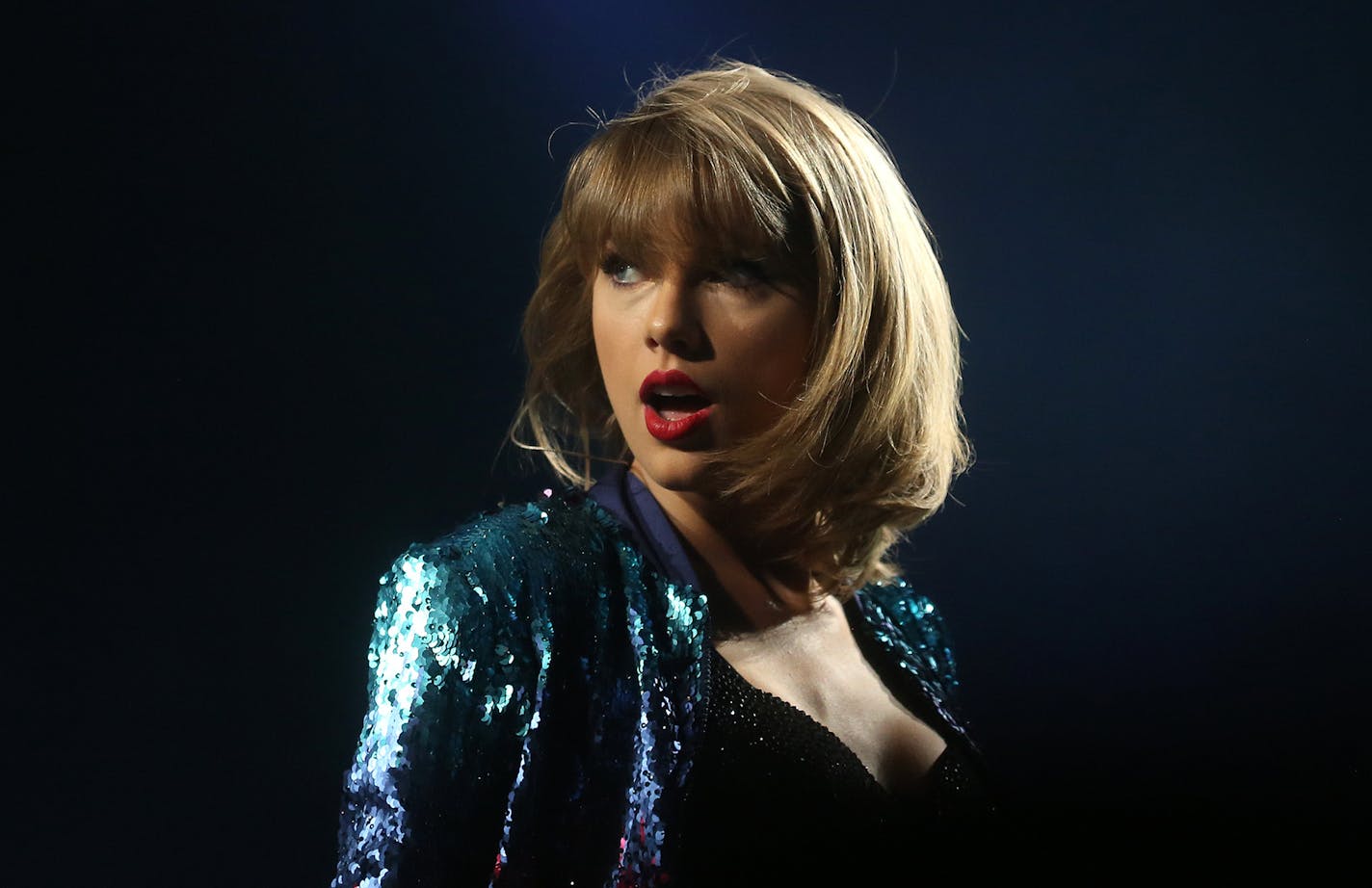 FILE -- Taylor Swift performed at the Xcel Energy Center in September.