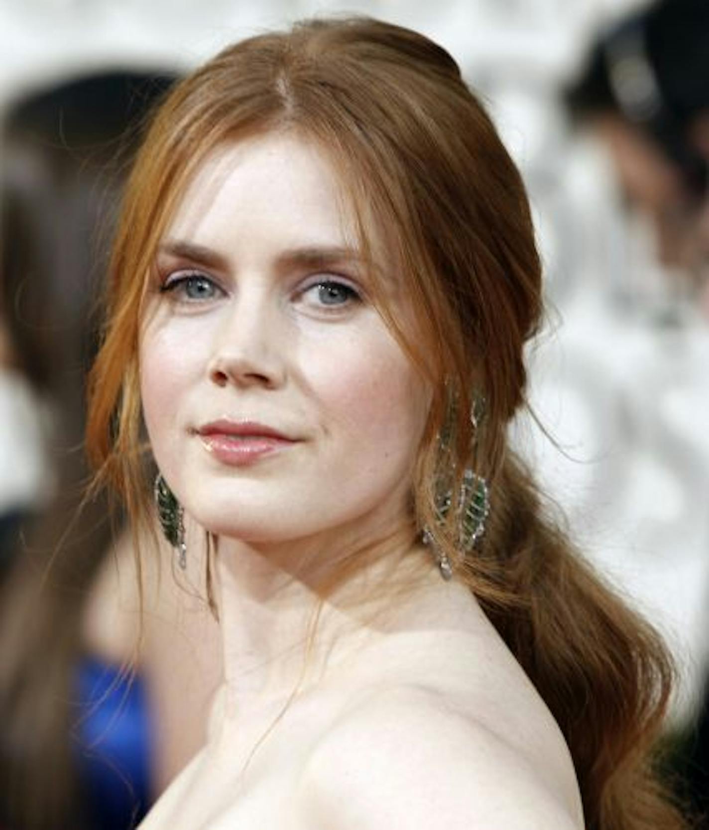 Amy Adams arrives at the 66th Annual Golden Globe Awards on Sunday, Jan. 11, 2009, in Beverly Hills, Calif.