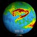 This image and description from NASA's Atmospheric Infrared Sounder (AIRS), which is aboard the Aqua satellite, shows captured carbon monoxide plumes 